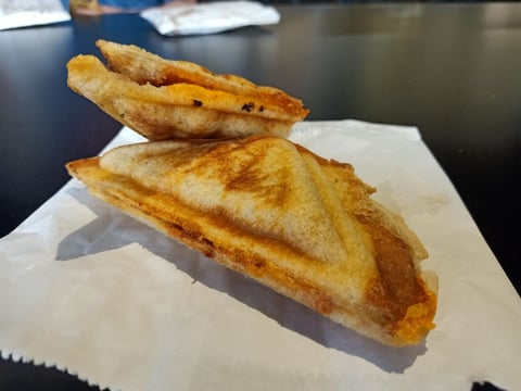 Beyond Meat & Cheese Toastie