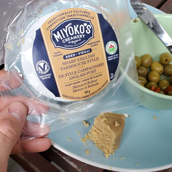 Miyoko's Creamery Smoked English Farmhouse Cheese Wheel Review abillion