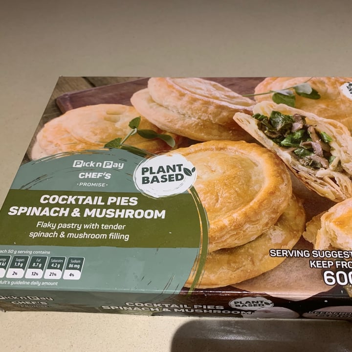 Pick n Pay Spinach And Mushroom Pies Reviews abillion