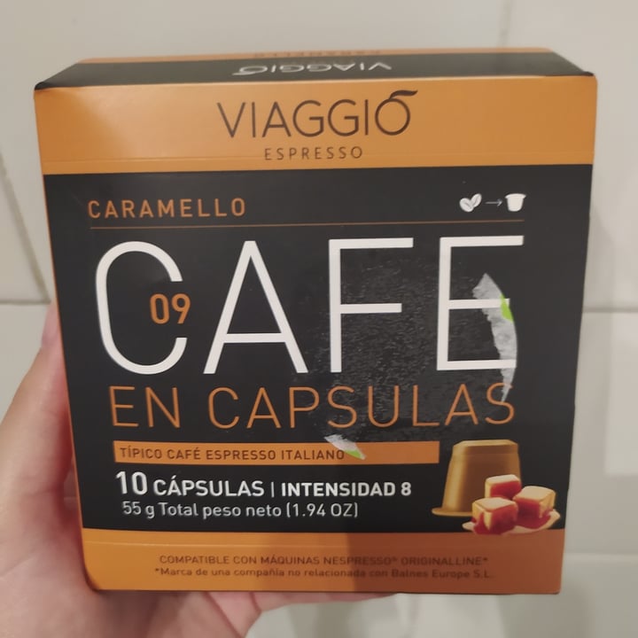 photo of Viaggio Cápsulas de café sabor caramelo shared by @jessanchez on  10 Sep 2021 - review