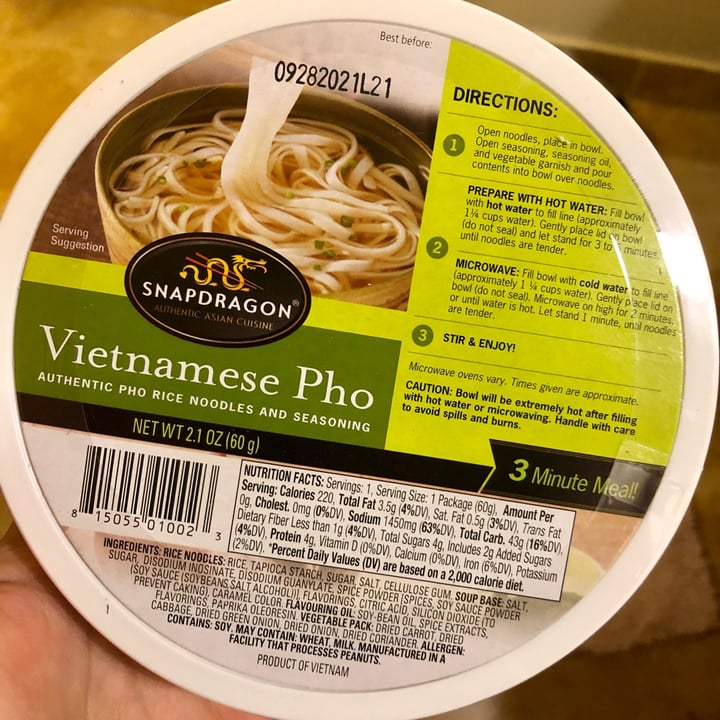 Snapdragon Vietnamese Pho Review abillion
