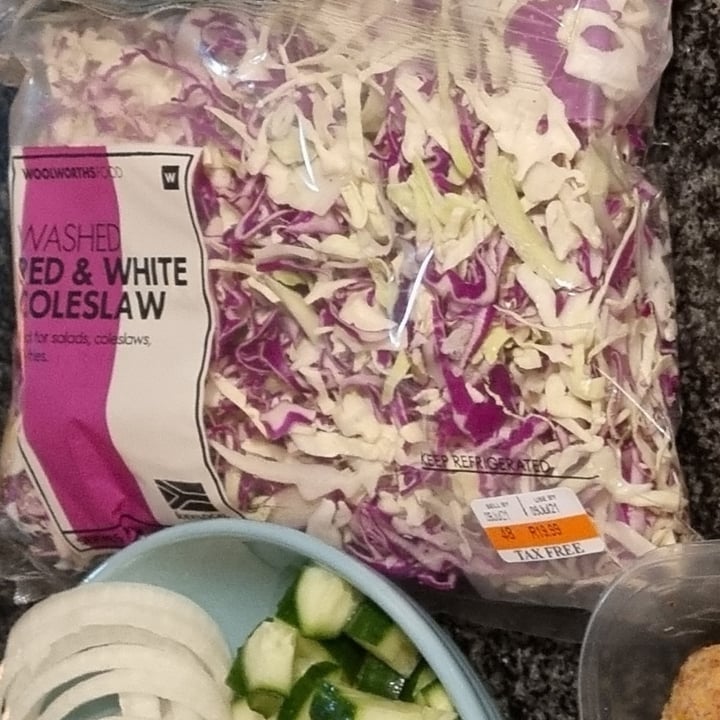 Woolworths Food Red and White Coleslaw Review abillion