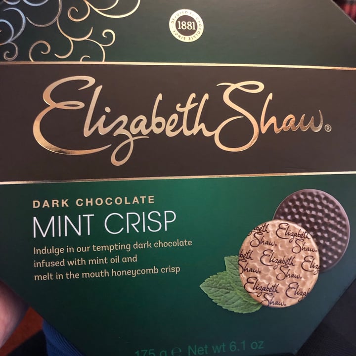 Elizabeth Shaw Dark Chocolate Mint Crisp Review abillion