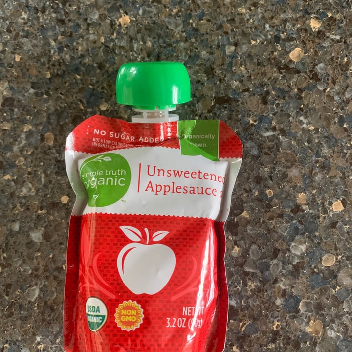 Simple Truth Unsweetened applesauce pouch Review abillion