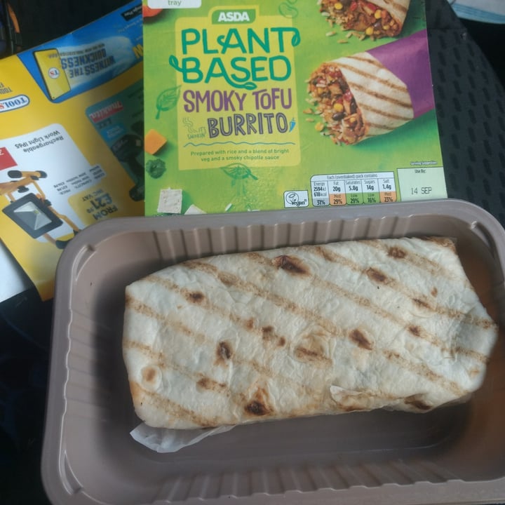 ASDA Plant based smoky tofu burrito Reviews abillion