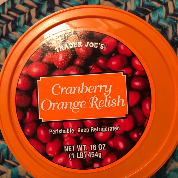 Trader Joe's Cranberry Orange Relish Review abillion