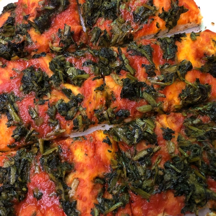 Osteria Futuro Scurcola Marsicana, Italy pizza marinara con cicoria