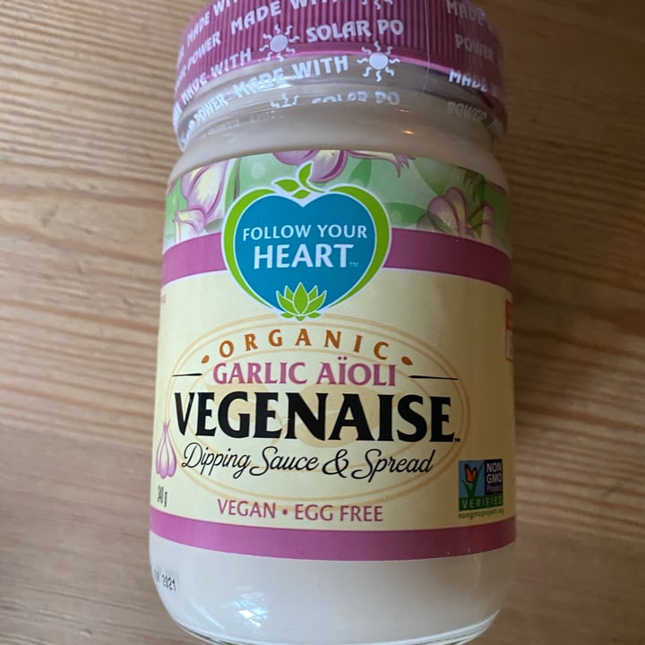 Follow your Heart Garlic Aioli Vegenaise Review abillion
