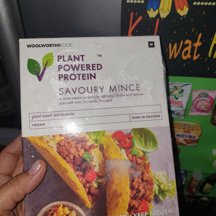 Woolworths Plant powered protein savoury mince Review abillion