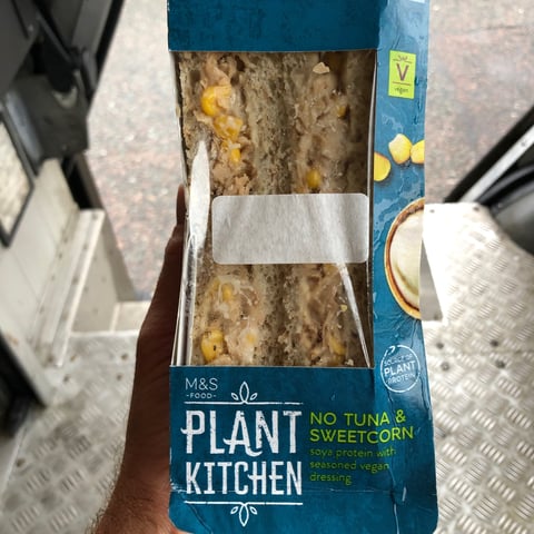 Plant Kitchen (M&S), No Tuna & Sweetcorn, ready to eat, fresh & chilled, food, review