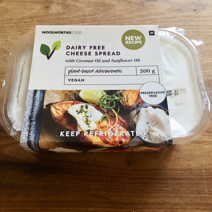 Woolworths Dairy free cheese spread Reviews abillion