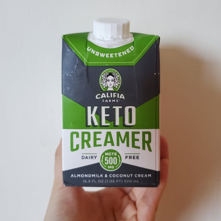 Califia Farms Keto Creamer Review abillion
