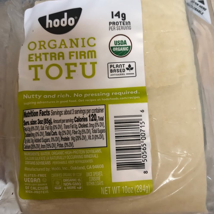 Hodo Organic Firm Tofu Review abillion