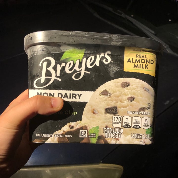 Breyers NonDairy Mint Chocolate Chip Review abillion