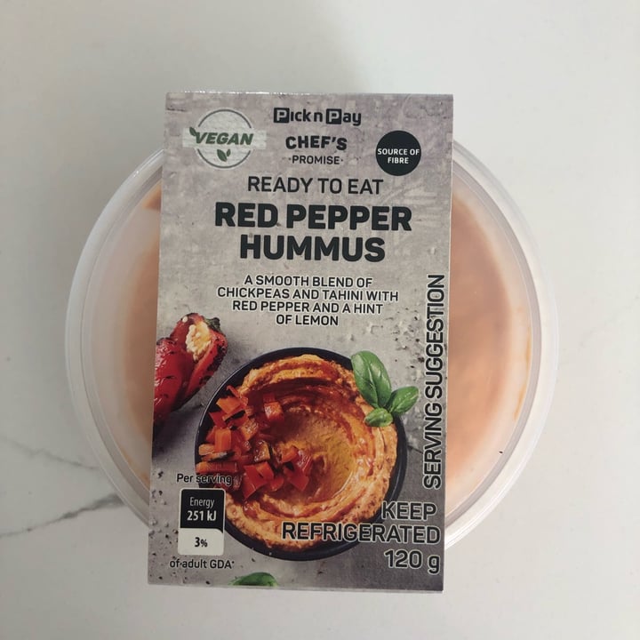 Pick n Pay Reb Pepper Hummus Review abillion