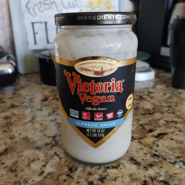 Ingredients Come First Victoria Vegan Alfredo Sauce Review abillion