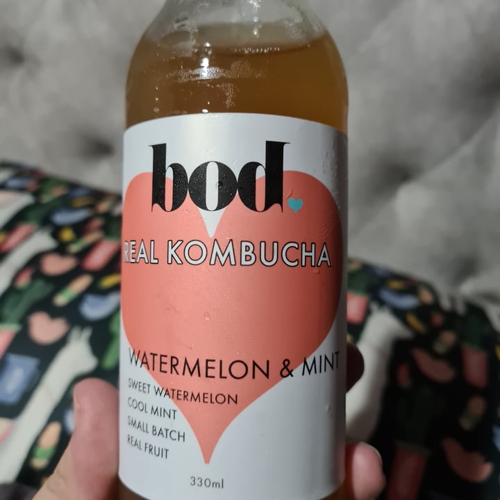 Bod Kombucha Watermelon And mint kombucha Review abillion