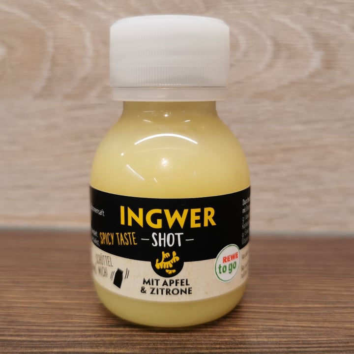 Rewe To Go Ingwer Shot mit Apfel und Zitrone Review | abillion