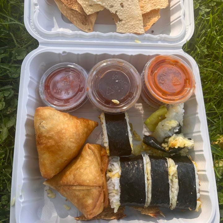 photo of Greenhaus Vegetarian Eatery The snack box shared by @lilypearmoon on  23 Oct 2022 - review