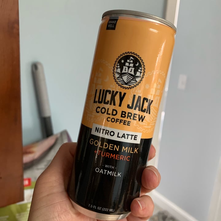 Lucky Jack Coffee Golden Milk + Turmeric Nitro Latte Review abillion