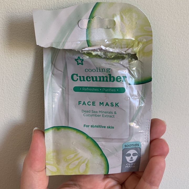 Superdrug Store plc Cooling cucumber face mask Review abillion