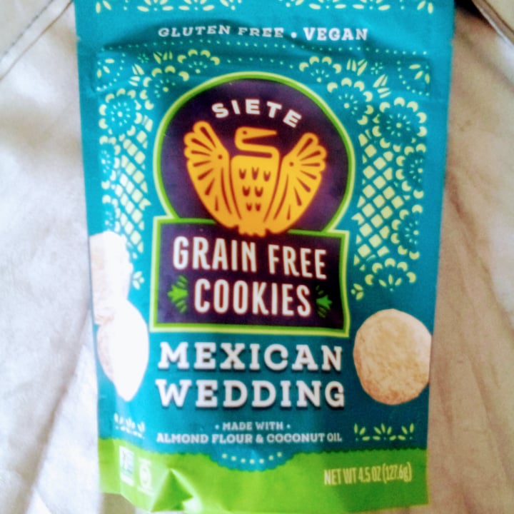 Siete Family Foods Grain Free Cookies Mexican Wedding Review abillion