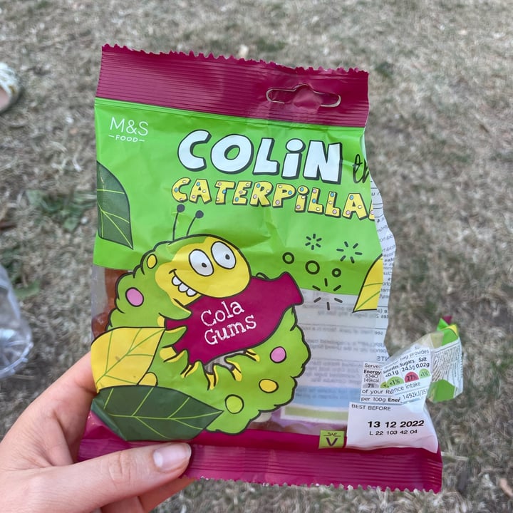 Marks & Spencer Food (M&S) Colin The Caterpillar Cola Gums Review ...