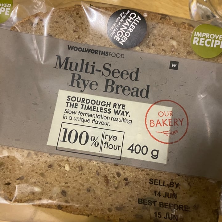Woolworths Food MultiSeed Rye Bread Review abillion