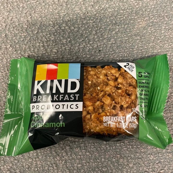 KIND Apple Cinnamon Probiotics Breakfast Bar Review Abillion kind-apple-cinnamon-probiotics-breakfast-bar-review-abillion