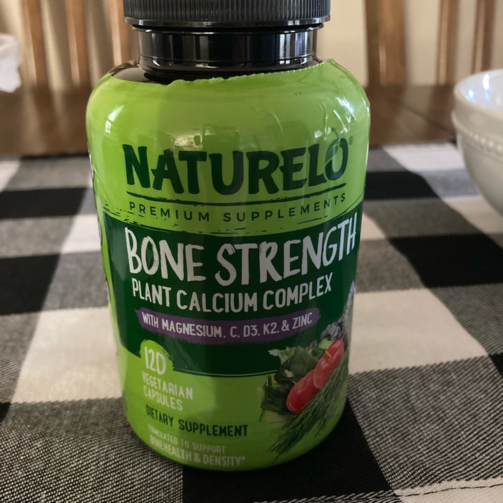 Naturelo Bone Strength Plant Calcium Complex Reviews abillion