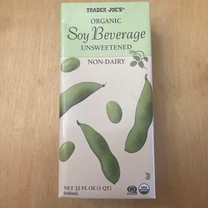 Trader Joe's Organic Soy Beverage Unsweetened Review abillion