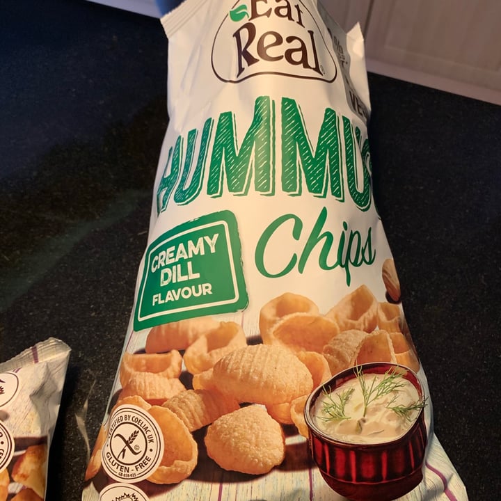 Eat Real Creamy dill hummus chips Review abillion