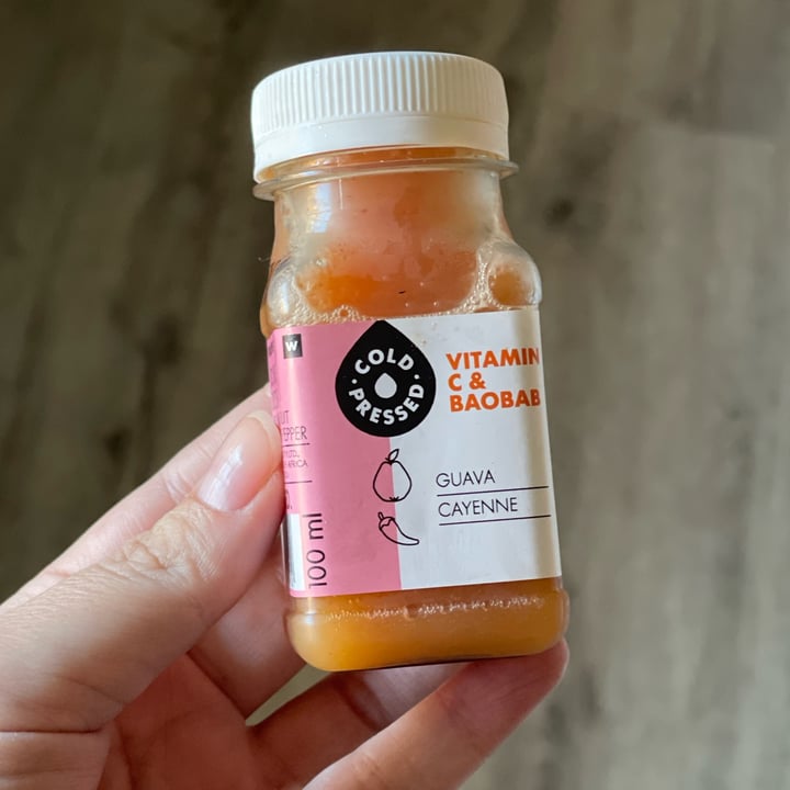 Woolworths Food Cold Pressed Juice Vitamin C and Boabab w Guava