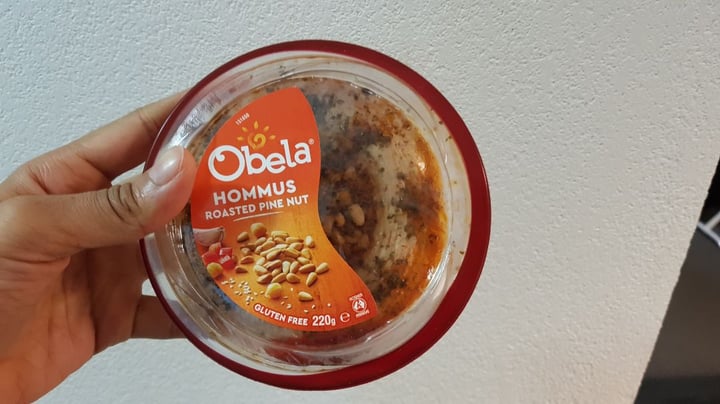 photo of Obela Roasted Pine Nuts Hommus shared by @dahuq95 on  04 Nov 2019 - review