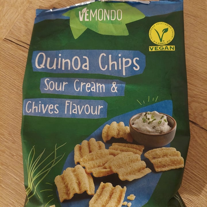 Vemondo Quinoa Chips Sour Cream & Chives Flavour Review abillion