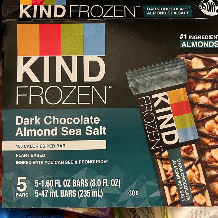 KIND Frozen - Dark Chocolate Almond Sea Salt Review | Abillion