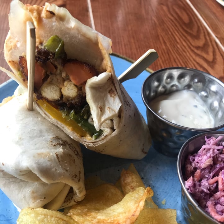 review photo of Leeds Dock Falafel Wrap shared by @naturegirl0210 on 24 Oct 2021 - review