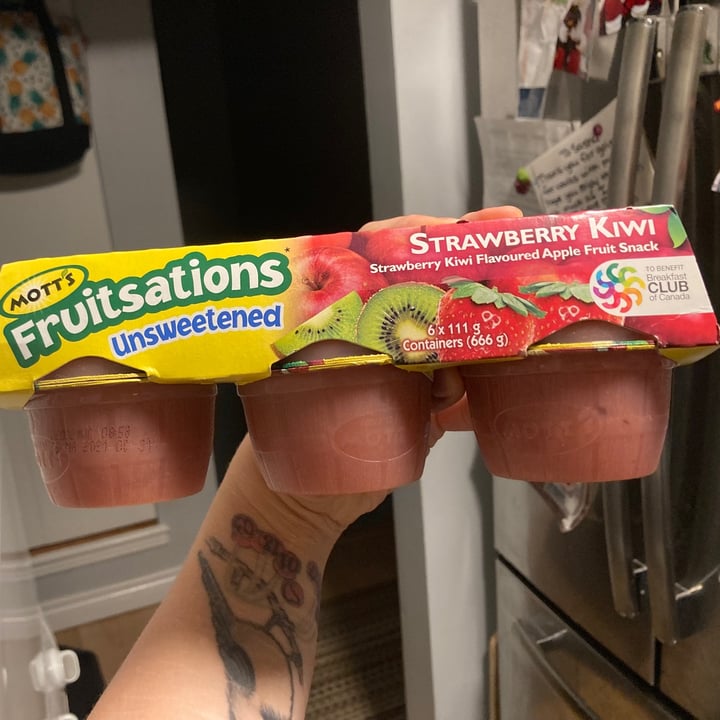 Fruitsations Strawberry Kiwi Unsweetened Apple Sauce Review abillion