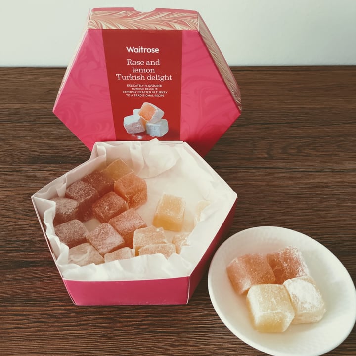 Waitrose Rose and Lemon Turkish Delight Reviews abillion