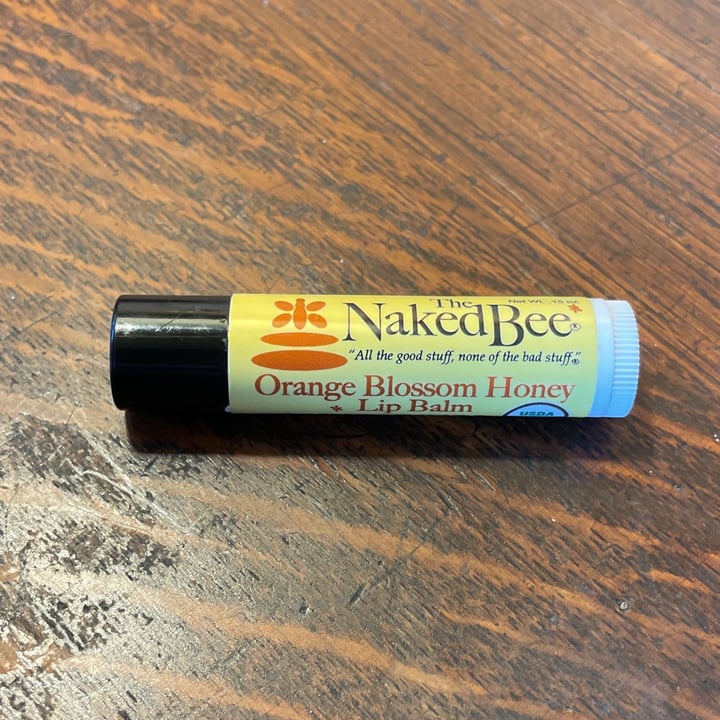 The Naked Bee Orange Blossom Honey Lip Balm Review abillion
