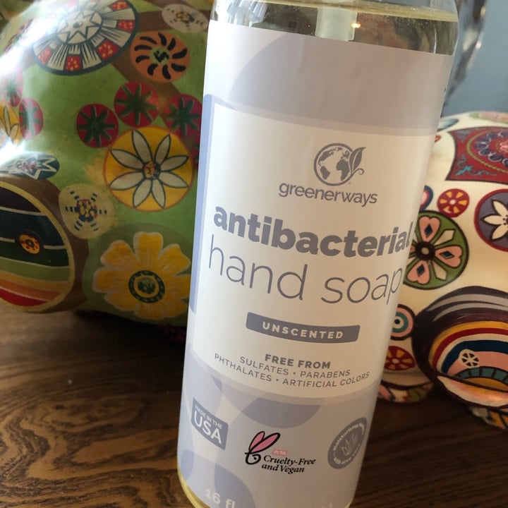 Greenerways Antibacterial hand soap unscented Reviews abillion