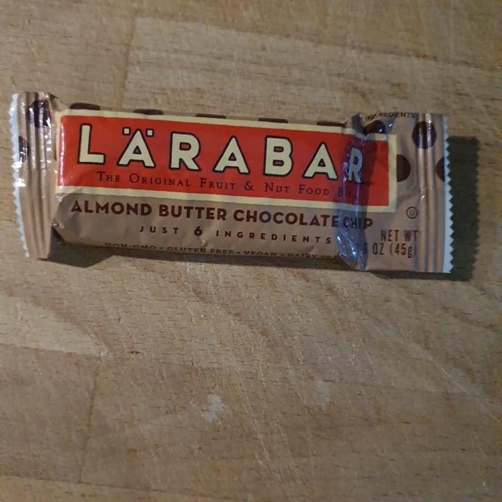 Larabar Almond butter Chocolate Chip Review abillion