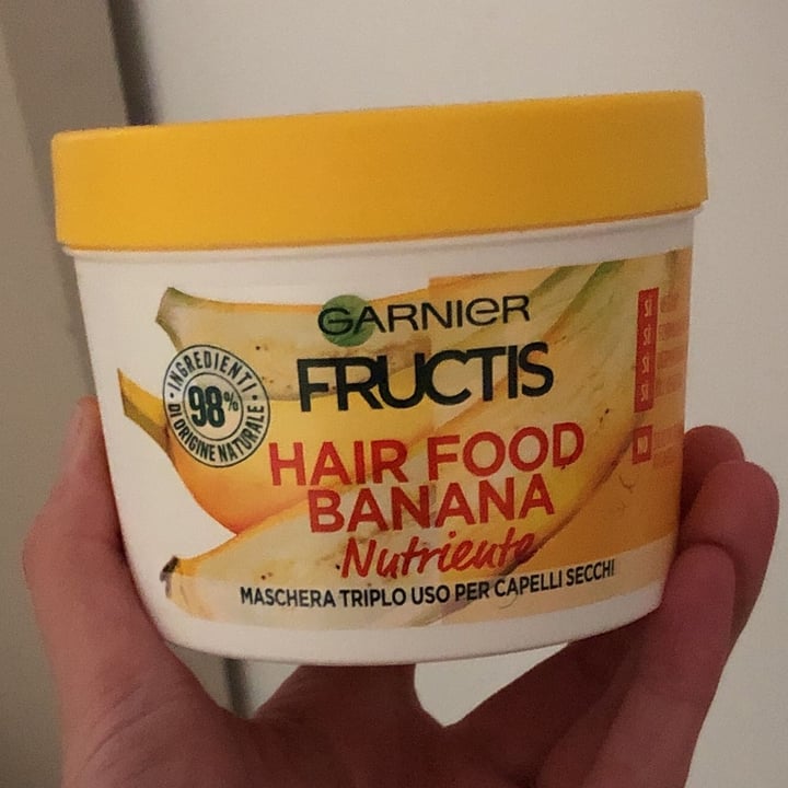 Garnier Fructis Hair Food Banana maschera Review abillion