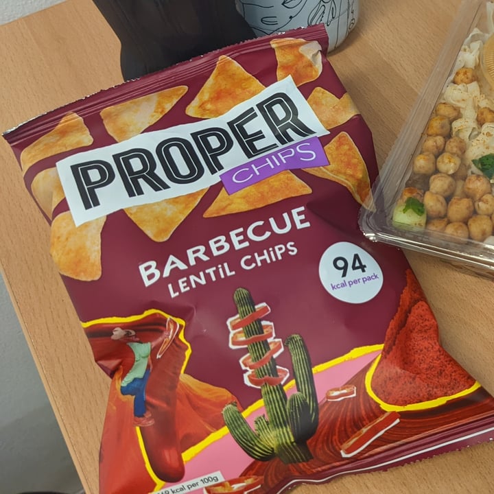 Proper Chips Barbecue Lentil Chips Review abillion