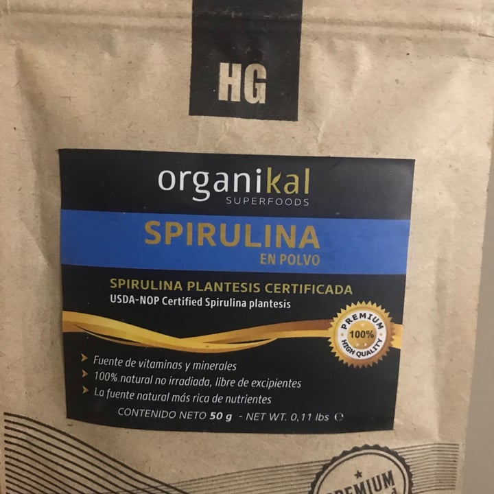 Organikal super foods Spirulina Review abillion