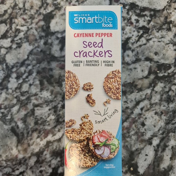 Clicks Smartbite cayenne pepper seed crackers Review abillion