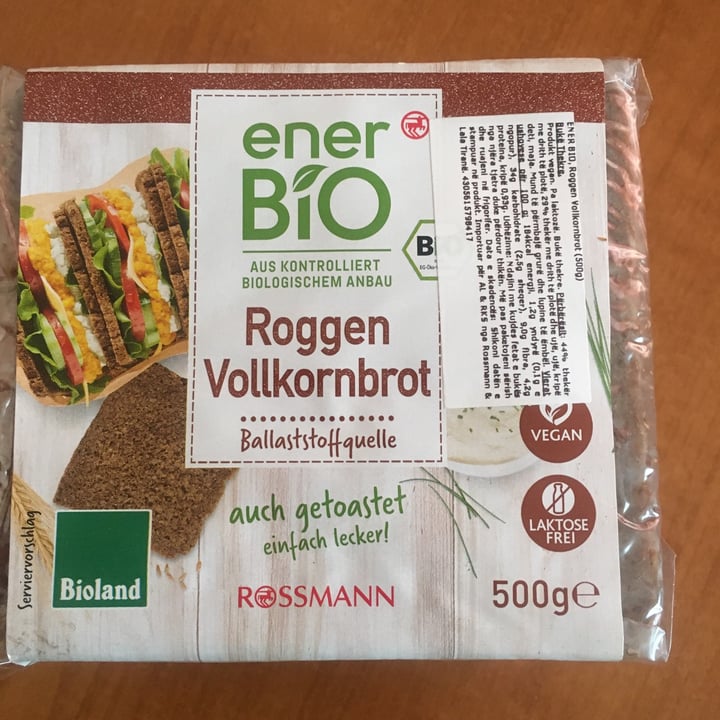 Rossmann Ener Bio Roggen vollkornbrot Review | abillion