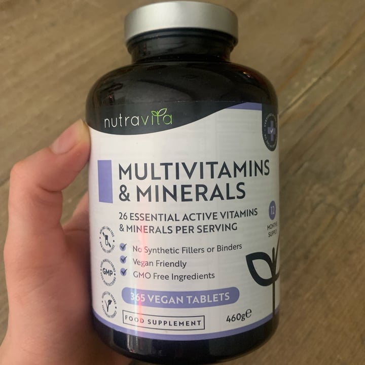 Nutravita Multivitamins & minerals Review abillion