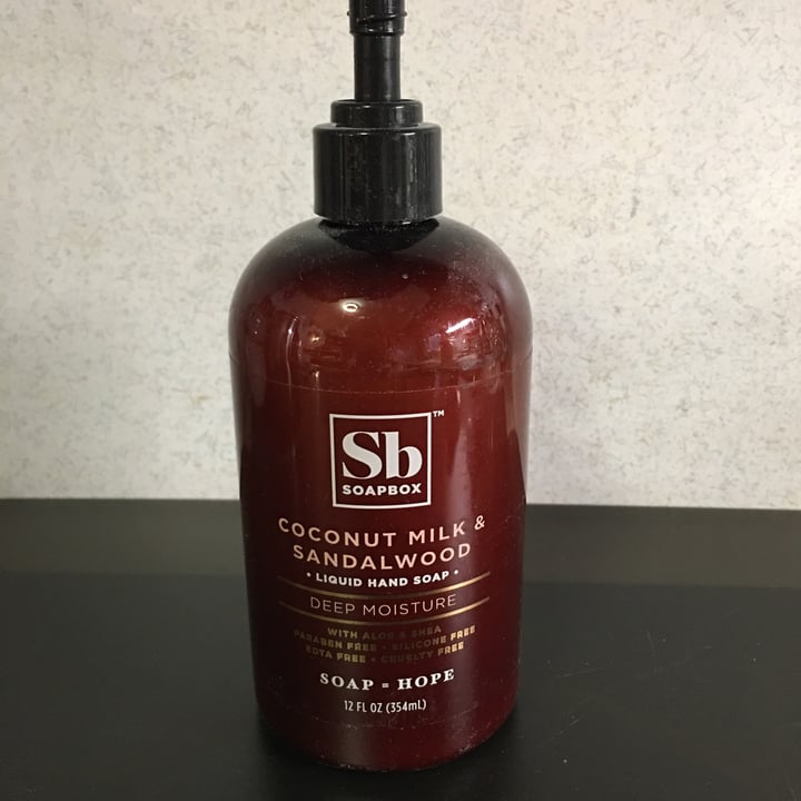Soapbox Coconut Milk & Sandalwood Liquid Hand Soap Review abillion