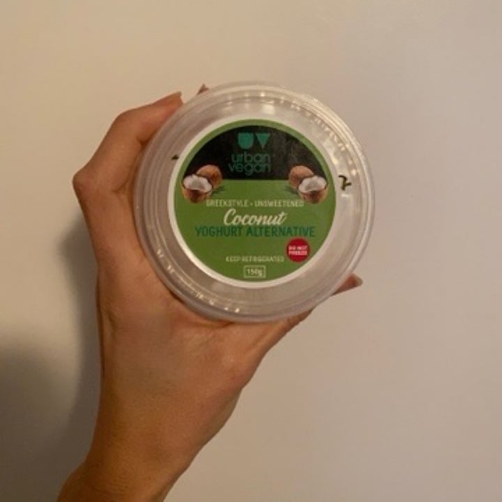 Urban Vegan Greekstyle Unsweetened Coconut Yoghurt Alternative Review
